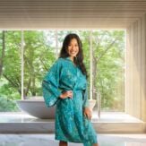Kayori Shinjo Kimono Turquoise